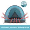 Camping Tent Backpacking Outdoor Family Light Weight Waterproof 2-3 Person Tent Pop Up Shelter