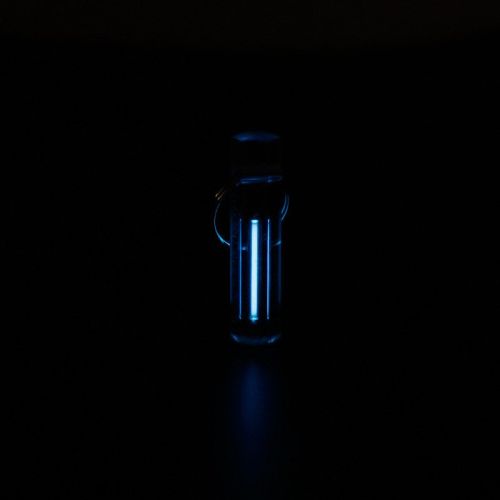 Tritium lamp fluorescent keychain