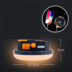 Long Battery Life Outdoor Camping Tent Light (Option: 8 Style)