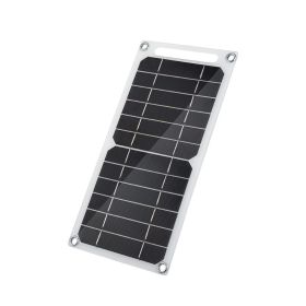 Backpack Solar Charger (Color: black)