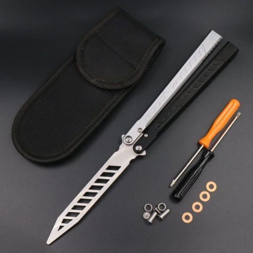 Wing Pictograph Butterfly Knife Aluminum Alloy Handle Safety Practice Not Cutting Edge