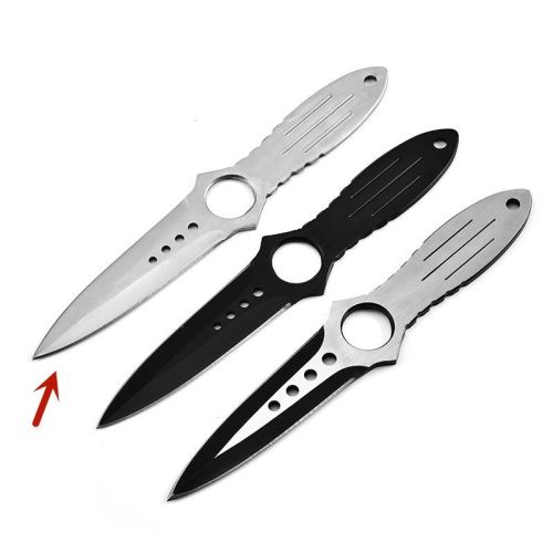 Outdoor Self-defense Gaiter Saber Camping Open Blade Straight Knife