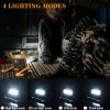 1Pack LED Working Light High Lumen Rechargeable Floodlight Portable Foldable Camping Light With 360Â¬âˆž Rotation Stand